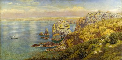 Bahía de Mount, Cornualles, 1877 de John Brett